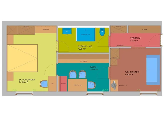 アパート Holdernacherhof カップル